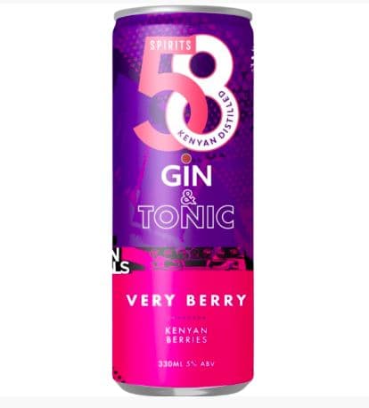 58 Gin & Tonic Very Berry