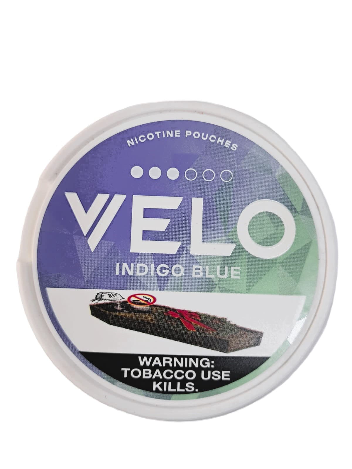 Velo Indigo Blue Strength 3 Nicotine Pouches